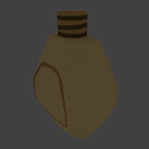 Cartoony (?) Flask / Canteen preview image 1